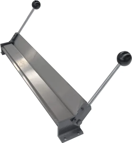 Vista 3 de KAKA Industrial - Dobladora de hoja metálica, dobladora de chapa de 18 pulgadas, capacidad de 18 calibres de acero suave, freno de doblez portátil