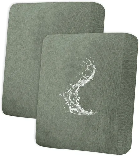 Vista 121 de Fundas de cojín impermeables para sofá, funda elástica lavable con diseño elástico antideslizante, protector de muebles para mascotas y niños