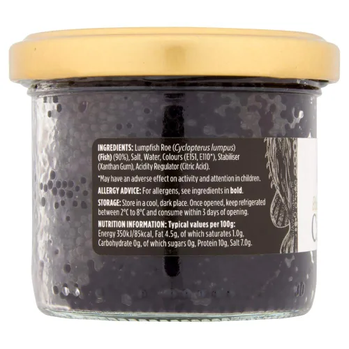 Vista 3 de Elsinore Cavier de Peces Grumos Negro 3.53 oz