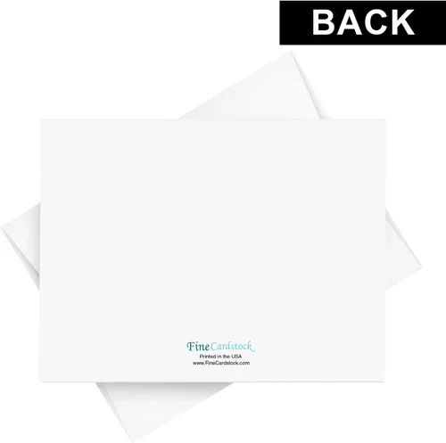 Vista 3 de Ho Ho - Tarjetas de felicitación navideñas y sobres, divertidos y lindos emoji, plegables, color negro, para Navidad y Año Nuevo, 4.25 x 5.5