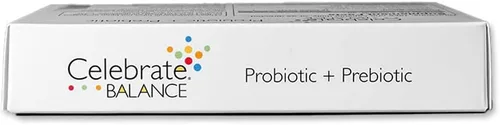 Vista 9 de Celebrate Vitamins Balance Probiotic + Prebiotic - Suplemento diario post cirugía bariátrica para mujeres y hombres, 28.5 mil millones de UFC, apoya