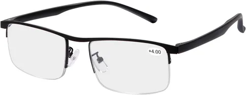 Vista 9 de Gafas de lectura progresivas multifoco para computadora con bloqueo de luz azul lectores