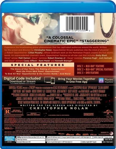Vista 3 de Oppenheimer - Blu-ray + DVD + Digital