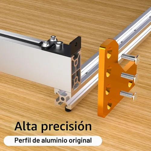 Vista 5 de Kit de extensión de eje Y FoxAlien 4080 para Masuter Pro, con área de trabajo extendida de máquina de enrutador CNC de tablero de desperdicio