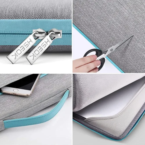 Vista 5 de Hseok - Funda para computadora portátil de 13 a 14 pulgadas, maletín compatible con MacBook Pro de 14 pulgadas M4/M3/M2/M1, todos los modelos de Mac