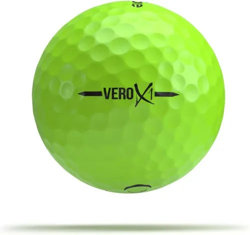 Vista 3 de VERO X1 - Pelotas de golf - Verde mate (una docena 12 pelotas de golf de alta calidad) - Pelotas de rendimiento de gira