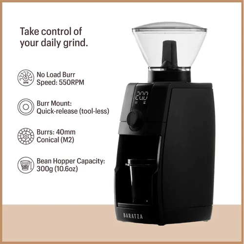 Vista 2 de Baratza Molinillo de café Encore ESP Pro ZCG595BLK, negro