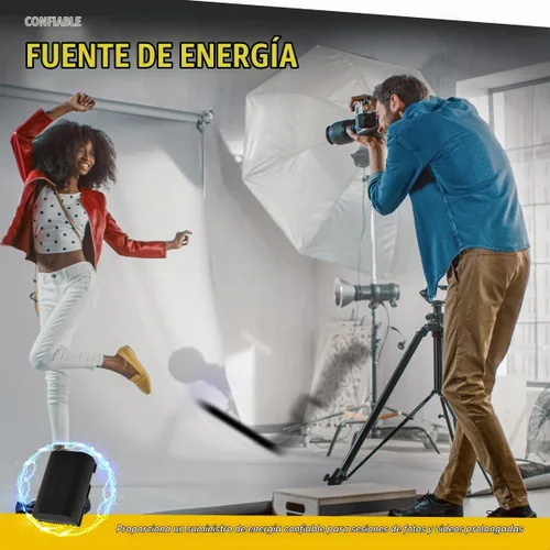 Vista 5 de BM Premium LP-E6NH - Batería de alta capacidad para Canon EOS R, EOS R5, EOS R6, EOS R6 II, EOS R7, EOS 90D, EOS 60D, EOS 70D, EOS 80D, EOS 5D III