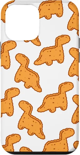 Vista 16 de Cute Dino T-Rex Chicken Nugget Funny Tyrannosaurus Case para iPhone 17
