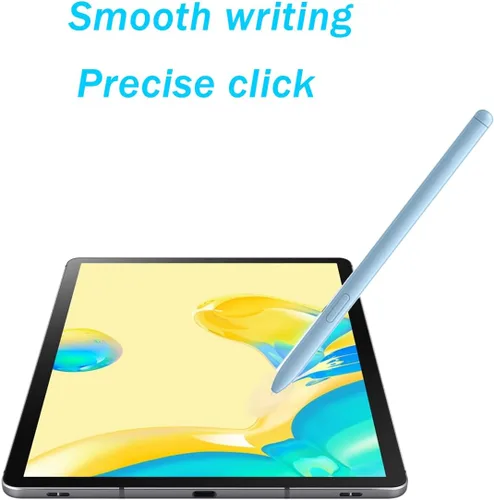 Vista 7 de Galaxy Tab S6 Lite S Pen Reemplazo para Samsung Galaxy Tab S6 Lite 2024 (EJ-PP610) Lápiz táctil + puntas de repuesto (azul angora)
