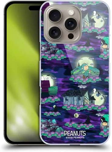 Vista 22 de Head Case Designs Funda rígida con licencia oficial de Peanuts Snoopy Patterns Spooktacular compatible con Apple iPhone 7/8/SE 2020 y 2022