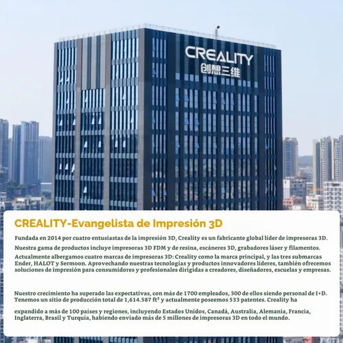 Vista 7 de Filamento PLA oficial de Creality Hyper de 1.75 mm, filamento PLA de alta velocidad de 30-600 mm/s para impresora 3D rápida, precisión dimensional