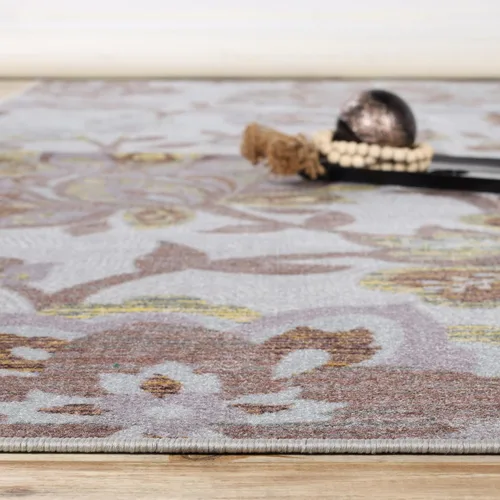 Vista 7 de Superior 's Designer - Alfombra antideslizante Jezabel de alta calidad, impresa digitalmente de alta calidad, bajo mantenimiento, asequible y a