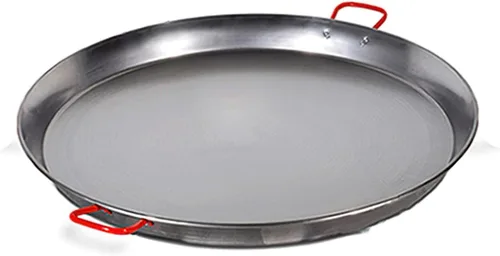 Vista 10 de Garcima olla para paella de acero al carbono, 16 pulgadas