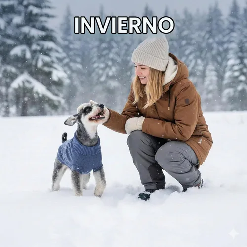 Vista 7 de Suéteres pequeños para perros, ropa de cuello alto de punto suave para clima frío, suéter ligero y cálido para cachorros para chihuahua, yorkie Azul