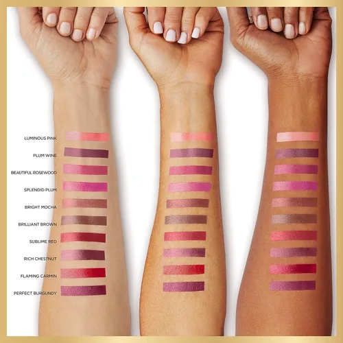 Vista 6 de L'Oréal Paris Age Perfect - Lápiz labial hidratante luminoso, rosa luminoso, 0.13 onzas