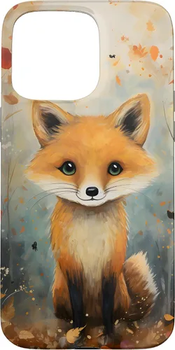 Vista 31 de Cute Fox Fall Woodland Forest Autumn Leaves Case for iPhone 17