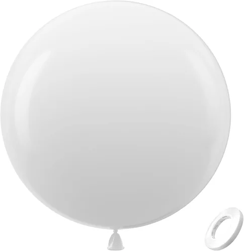 Vista 123 de Bezente Paquete de 150 globos de látex mate color burdeos de 5 pulgadas rojo (07-Red-G42)