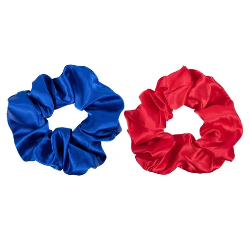 Vista 14 de Coleteros de seda de color verde oscuro para dormir, para mujeres y niñas, bandas elásticas de satén sedoso de morera grande, sin daños, accesorios