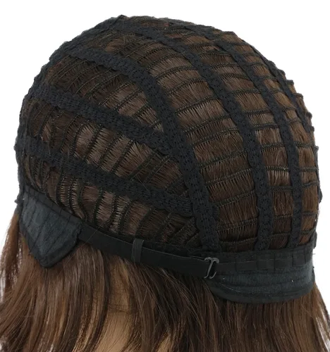 Vista 5 de yuehong Peluca de cosplay de cabello castaño corto pelucas de moda