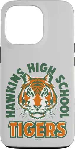 Vista 10 de Funda con logotipo de Stranger Things Hawkins High School Tigers para iPhone 16
