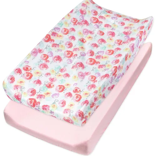 Vista 18 de HonestBaby Funda para cambiador de algodón orgánico, Puntos y Guiones, Talla única