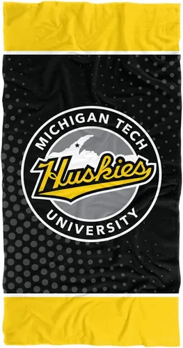 Vista 77 de LOGOVISION Manta Abilene Christian University, 30x60 Logo Dots CottonFront/PolyBackBeachTowel