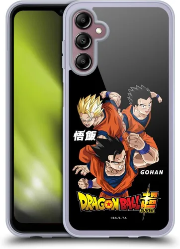 Vista 317 de Head Case Designs Funda de gel con licencia oficial de Dragon Ball Super Group Future Trunks Arc Characters [protección de grado militar] compatible