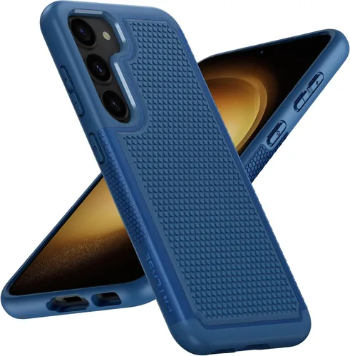 Vista 26 de FNTCASE Funda para iPhone 14 Pro Max color azul: [compatible con Magsafe] Funda magnética mate sólida con [protección completa de la cámara]