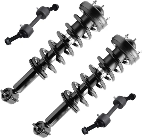 Vista 15 de Detroit Axle - Kit de amortiguadores de 4 puntales para Ford Escape 14-19, 2 puntales delanteros con resorte helicoidal 2 amortiguadores traseros