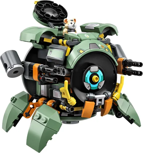 Vista 2 de LEGO Overwatch Wrecking Ball 75976 Kit de construcción, juguete Overwatch para niñas y niños de 9 años en adelante (227 piezas)