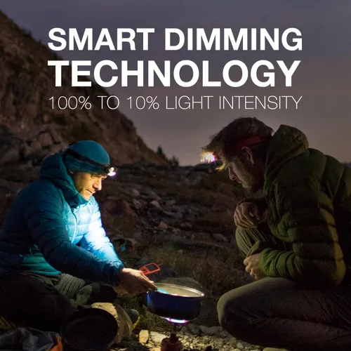 Vista 3 de Energizer PRO-360 Linterna frontal LED, resistente al agua IPX4, linterna de alto rendimiento para exteriores, camping, correr, tormenta, luz LED