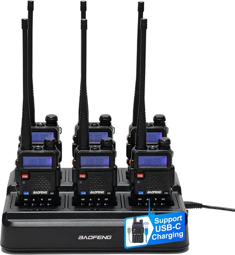 Vista 8 de Baofeng UV-5RE Plus 8W Radios de doble banda de 2 vías de largo alcance