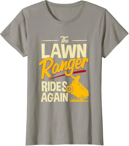 Vista 61 de The Lawn Ranger Rides Again - Camiseta de corte de césped Azul Marino