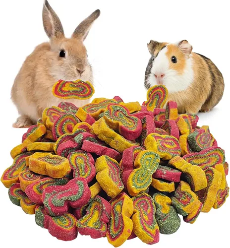 Vista 9 de Fhiny Juguetes masticables de conejo, 30 palitos naturales para masticar, hechos a mano, conejillo de indias, golosinas molares para dientes