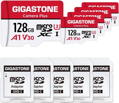 Vista 11 de 【Solo para Switch 1】 Gigastone: 2 unidades de tarjeta Micro SD de 64 GB, Gaming Plus, tarjeta de memoria MicroSDXC para Nintendo-Switch, grabación