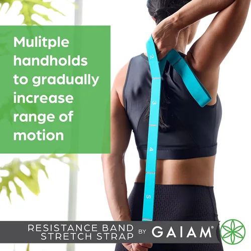 Vista 4 de Gaiam Restore Banda de Resistencia para Estiramiento