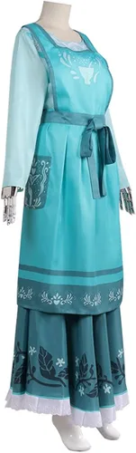 Vista 4 de Disfraz unisex de Bruno para cosplay vestido de Mirabel para adultos vestido de Isabela Madrigal vestido de princesa para mujeres y niñas