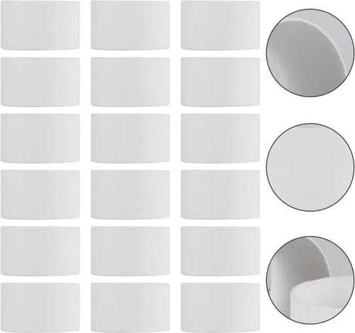 Vista 5 de Juego de 25 tubos de papel para manualidades, rollos de cartón reciclado, tubos de papel higiénico para manualidades, manualidades, manualidades