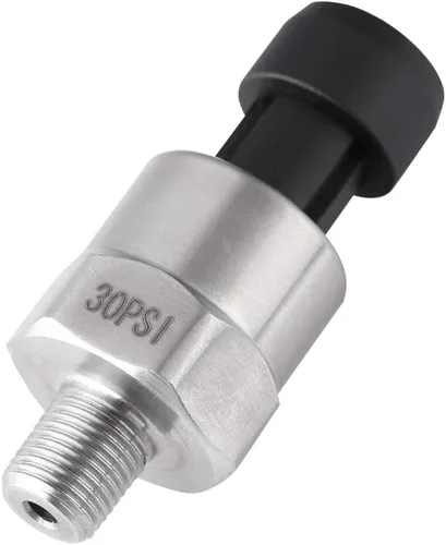 Vista 3 de 1/8NPT Transductor de presión de rosca Sensor de remitente de acero inoxidable 30Psi para aceite combustible aire agua