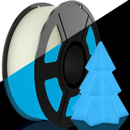 Vista 47 de Filamento PLA blanco seda de 0.07 in, 1kg / 2.2 lbs