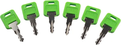 Vista 2 de Llave RV MK9901 6601 compatible con llave verde para autocaravana, código FIC 9901 6601 (paquete de 6)
