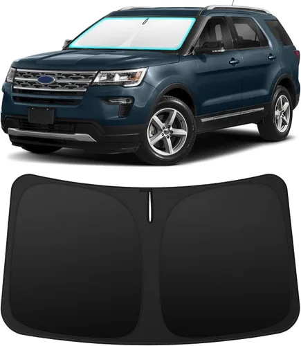 Vista 143 de INSAUTO Accesorios para parasol de parabrisas de ajuste personalizado para Acura RDX 2019-2026, parasol plegable para ventana delantera, reflector