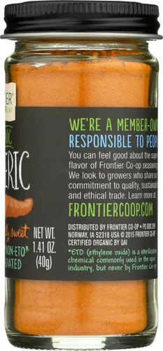 Vista 5 de Frontier Herb - Raíz de cúrcuma molida, 1.41 oz