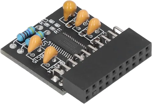 Vista 9 de Módulo de seguridad TPM 2.0 Plataforma confiable de 20 pines para cifrado de placa base de PC y protección de seguridad del sistema