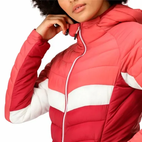 Vista 19 de Chaqueta Deportiva para Mujer Regatta Harrock II Rumba Rosa
