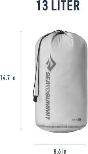 Vista 6 de Sea to Summit Ultra-SIL Stuff Sack, Ultralight Outdoor and Travel Storage Gris Highrise