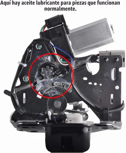 Vista 4 de Actuador de pestillo de puerta trasera con motor compatible para Jeep Grand Cherokee, Dodge Durango 2011-2020 ensamblaje de actuador de pestillo