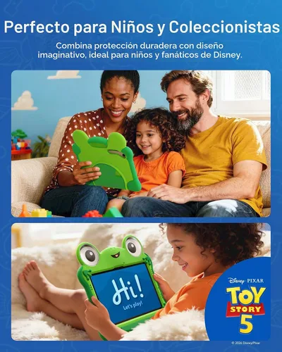 Vista 4 de Belkin Disney Pixar Toy Story 5 Lilypad - Funda para Samsung Galaxy Tab A11