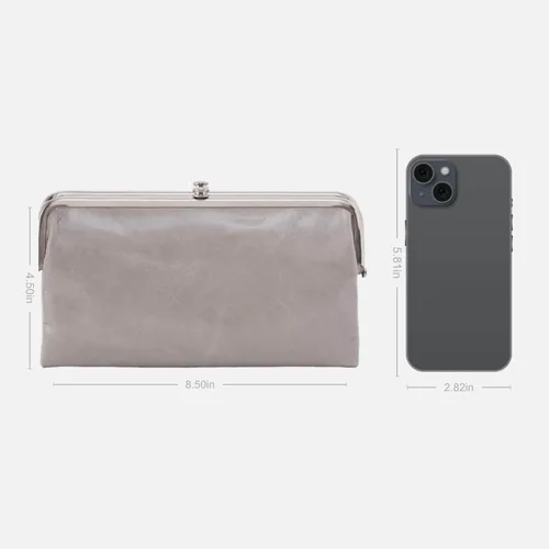 Vista 30 de HOBO Cartera de mano de cuero Lauren para mujer